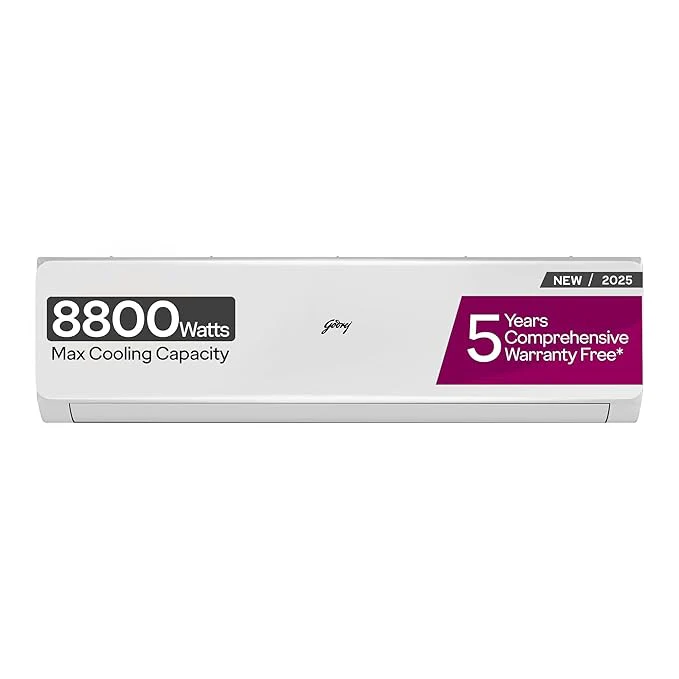 godrej 3 ton 3 star, 5 in 1 convertible cooling, inverter split ac (copper, heavy duty cooling at 52 °c, ac 3.0t ds hic 36b3th wa 4, white) godrej 3 ton 3 star, 5 in 1 convertible cooling, inverter split ac (copper, heavy duty cooling at 52 °c, ac 3.0t ds hic 36b3th wa 4, white)