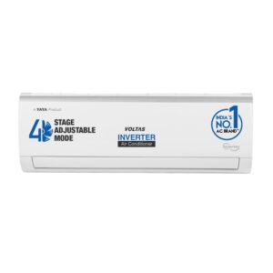 voltas 1 ton 3 star, inverter split ac(copper, anti dust filter,vectra, white)