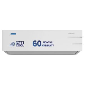 blue star 2 ton 3 star, inverter split ac (copper, convertible 5 in 1 cooling, auto defrost, dust filters, blue fins, white)