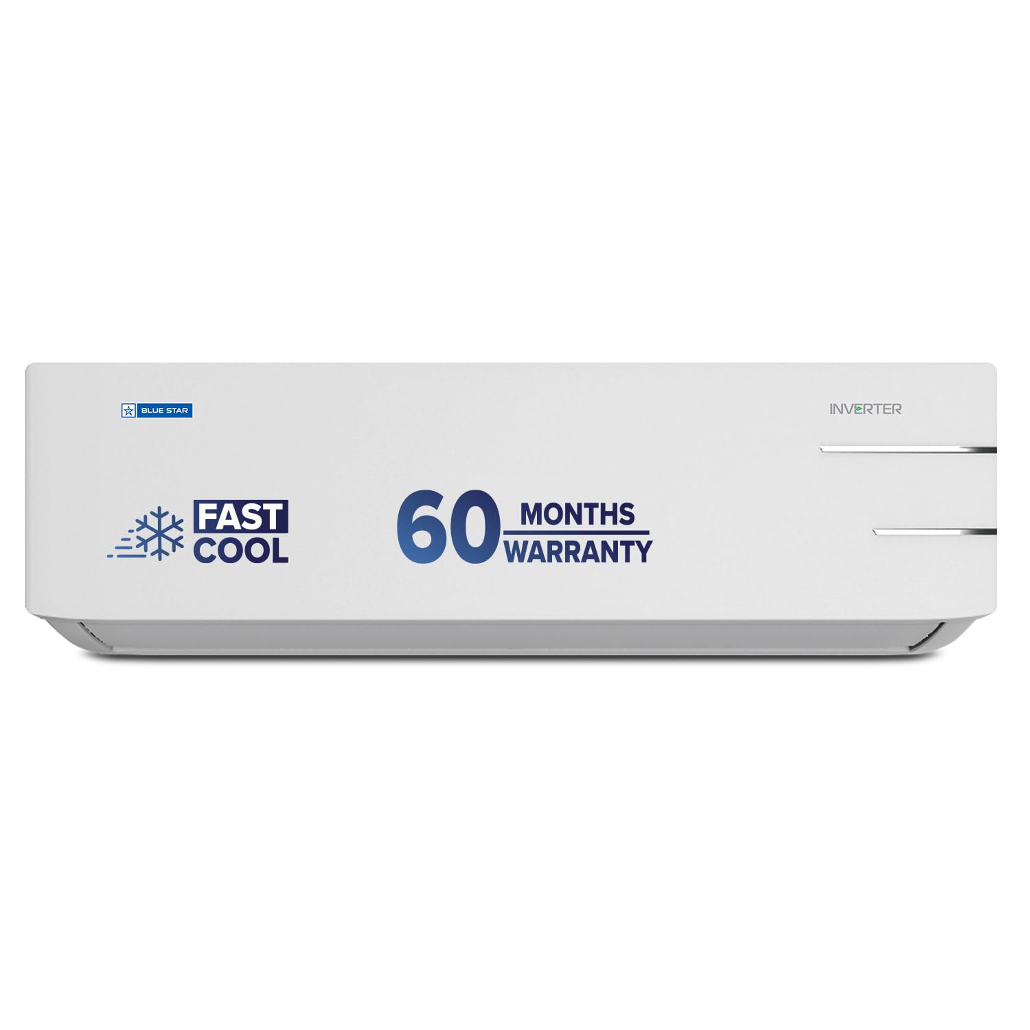 blue star 2 ton 3 star, inverter split ac (copper, convertible 5 in 1 cooling, auto defrost, dust filters, blue fins, white) blue star 2 ton 3 star, inverter split ac (copper, convertible 5 in 1 cooling, auto defrost, dust filters, blue fins, white)