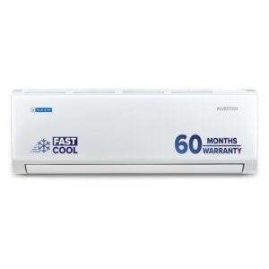 blue star 1 ton 3 star,inverter split ac (copper, convertible 5 in 1 cooling, digiq hepta sensor,blue fins, self diagnosis, white)