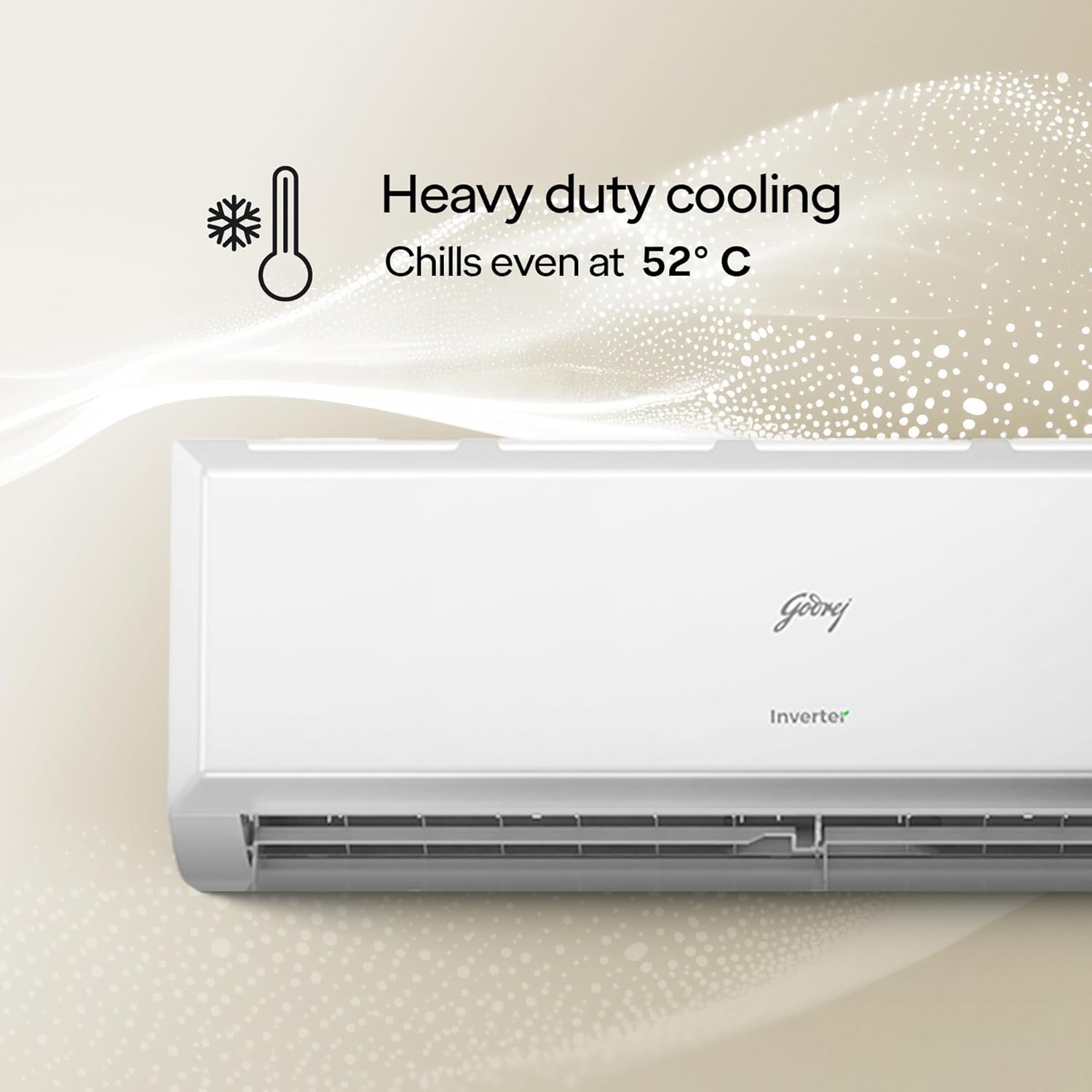 godrej 3 ton 3 star, 5 in 1 convertible cooling, inverter split ac (copper, heavy duty cooling at 52 °c, ac 3.0t ds hic 36b3th wa 4, white) godrej 3 ton 3 star, 5 in 1 convertible cooling, inverter split ac (copper, heavy duty cooling at 52 °c, ac 3.0t ds hic 36b3th wa 4, white)
