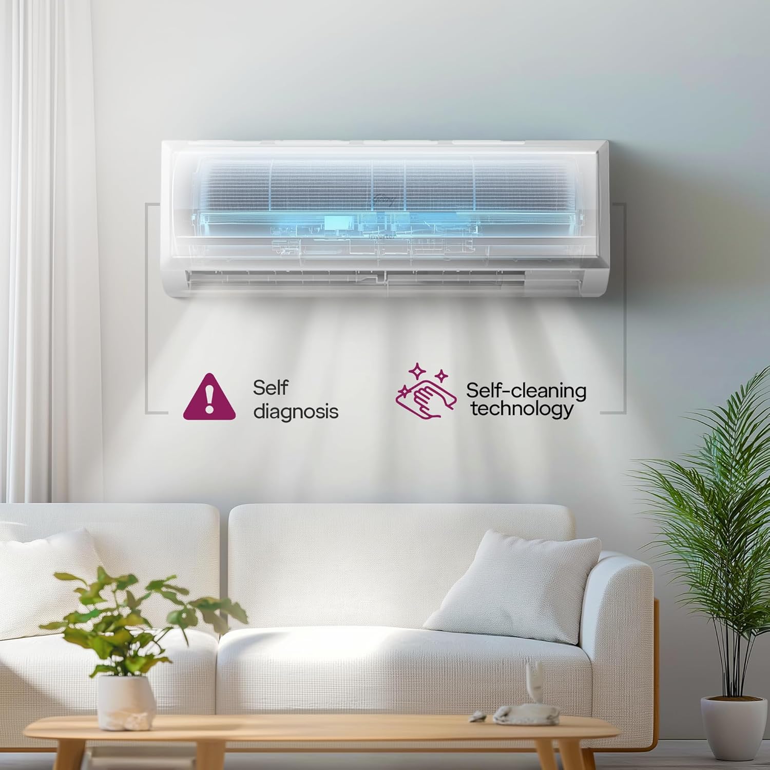 godrej 3 ton 3 star, 5 in 1 convertible cooling, inverter split ac (copper, heavy duty cooling at 52 °c, ac 3.0t ds hic 36b3th wa 4, white) godrej 3 ton 3 star, 5 in 1 convertible cooling, inverter split ac (copper, heavy duty cooling at 52 °c, ac 3.0t ds hic 36b3th wa 4, white)