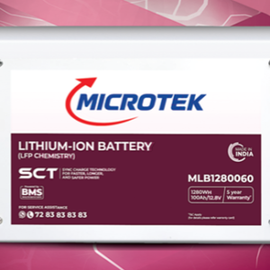 microtek 12.8v 100ah lifepo4 lithium battery