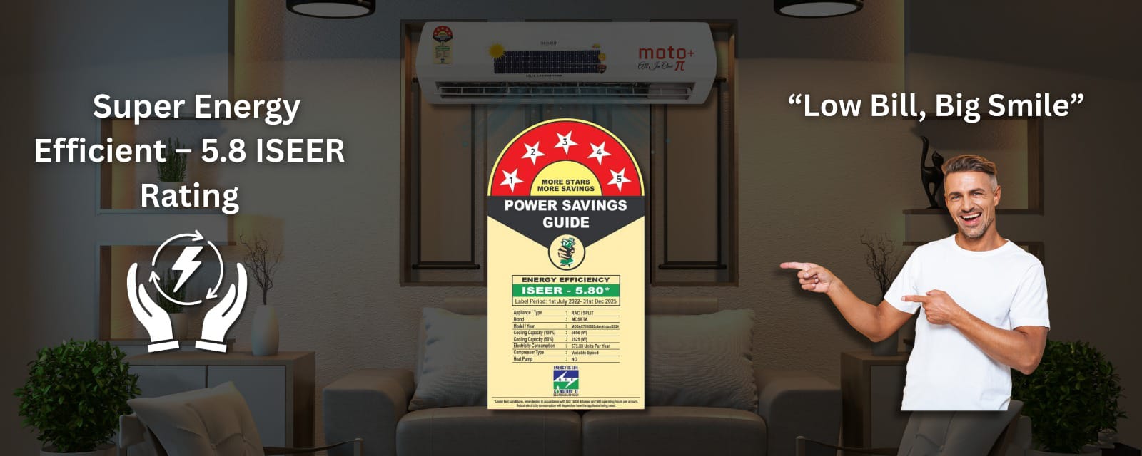 moseta moto π ds hybrid ac india’s highest efficiency ac | solar ready | expandable 1.5–2.0 ton | iseer 5.8 moseta moto π ds hybrid ac india’s highest efficiency ac | solar ready | expandable 1.5–2.0 ton | iseer 5.8